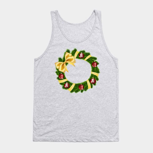 Wreath of Kahn (with Kirk) Tank Top by chriswig